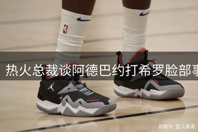 热火总裁谈阿德巴约打希罗脸部事件：我不喜欢，他们终究会和好的